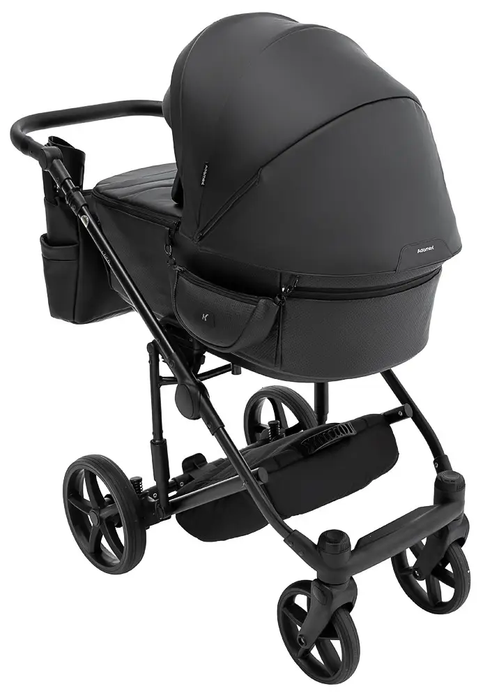 Детская коляска 2 в 1 Adamex Zico Eco Sa-2 черный